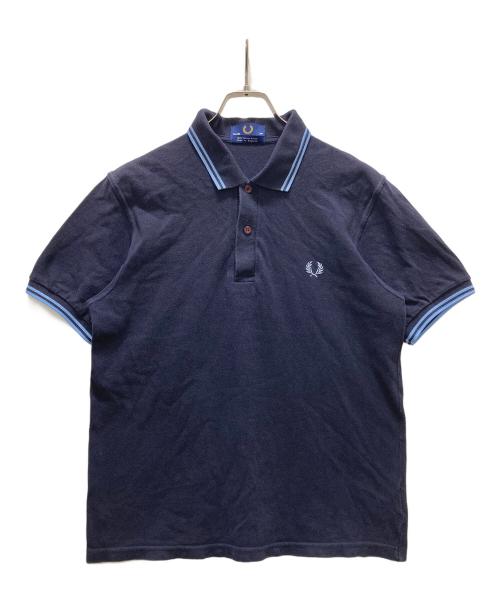 FRED PERRY（フレッドペリー）FRED PERRY (フレッドペリー) 英国製ポロシャツ ネイビー サイズ:38の古着・服飾アイテム
