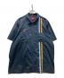 Supreme（シュプリーム）の古着「19SS Zip Up S/S Work Shirt」｜ネイビー