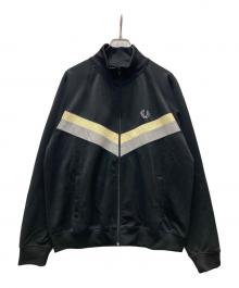 FRED PERRY（フレッドペリー）の古着「欧州製 月桂樹トラックジャケット」｜ブラック