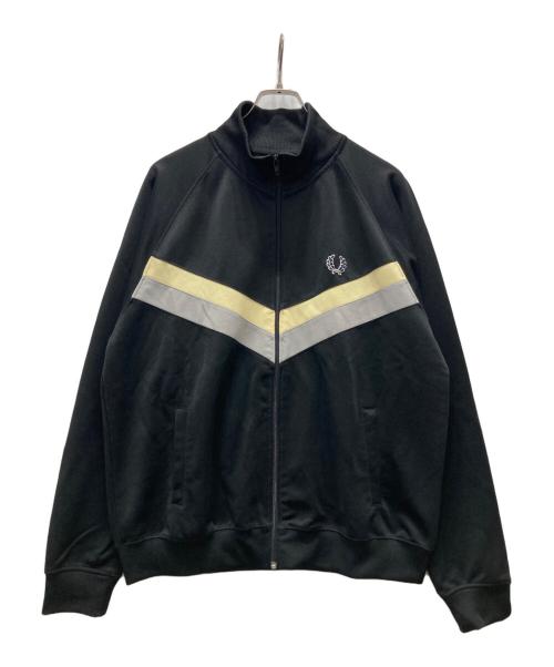 FRED PERRY（フレッドペリー）FRED PERRY (フレッドペリー) 欧州製 月桂樹トラックジャケット ブラック サイズ:Lの古着・服飾アイテム