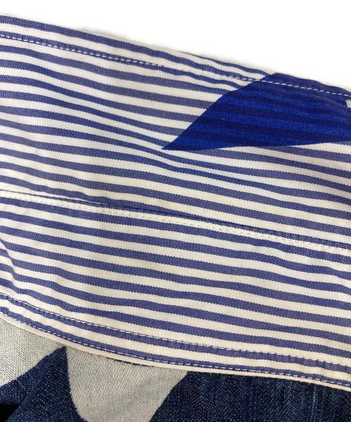 SOPHNET.（ソフネット）SOPHNET. (ソフネット) STAR MIX B.D SHIRT インディゴ サイズ:Mの古着・服飾アイテム