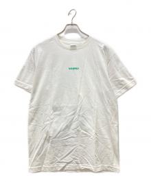 WHIMSY×VANS（ウィムジー×ヴァンズ）の古着「テープ ソックスプリントTシャツ」｜ホワイト