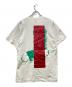 WHIMSY (ウィムジー) VANS (ヴァンズ) テープ ソックスプリントTシャツ ホワイト サイズ:M：4000円
