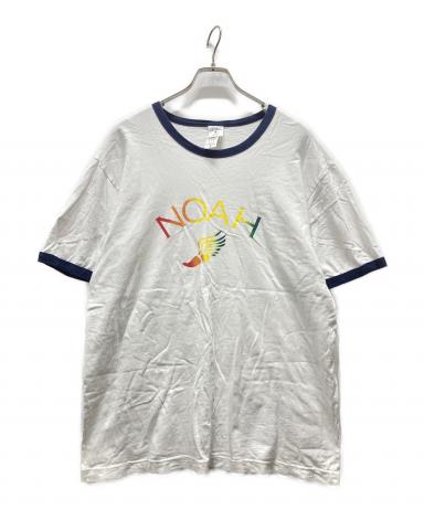 中古・古着通販】Noah (ノア) リンガーTシャツ ホワイト サイズ:L