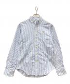 POLO RALPH LAURENポロ・ラルフローレン）の古着「ストライプシャツ」｜スカイブルー