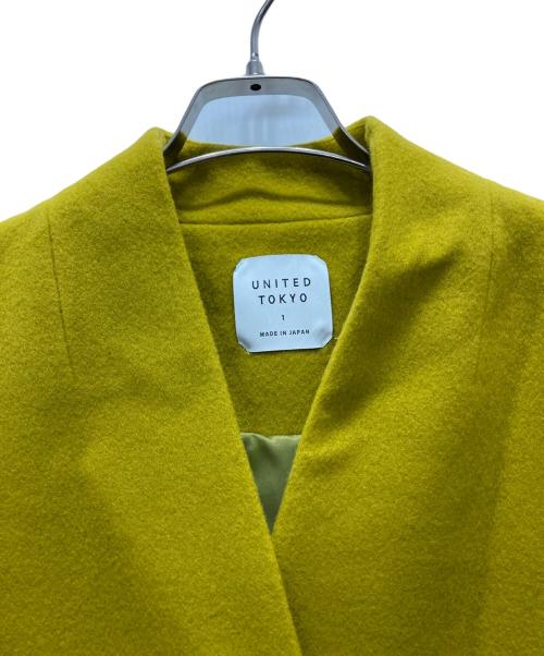 UNITED TOKYO（ユナイテッドトーキョー）UNITED TOKYO (ユナイテッドトーキョー) コート イエロー サイズ:1の古着・服飾アイテム