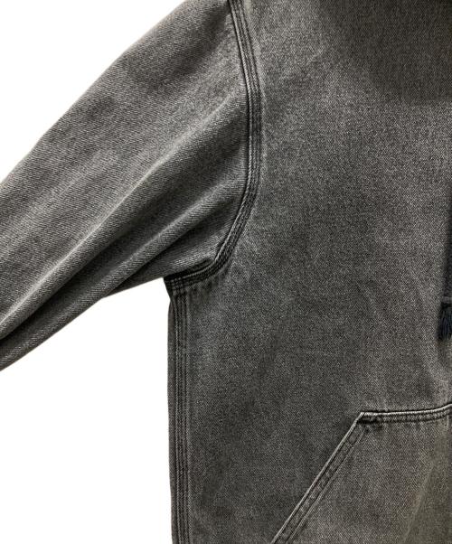 stussy（ステューシー）stussy (ステューシー) basic stussy zip パーカー グレー サイズ:Lの古着・服飾アイテム