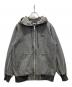 stussy（ステューシー）の古着「basic stussy zip パーカー」｜グレー