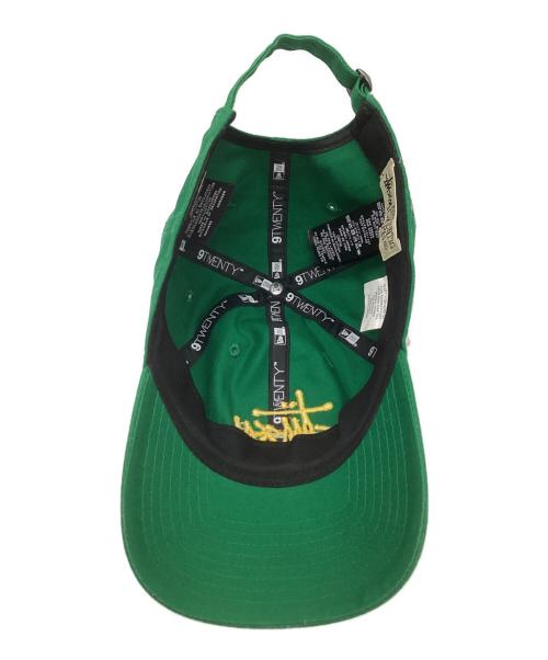 stussy（ステューシー）stussy (ステューシー) New Era (ニューエラ) キャップ グリーンの古着・服飾アイテム