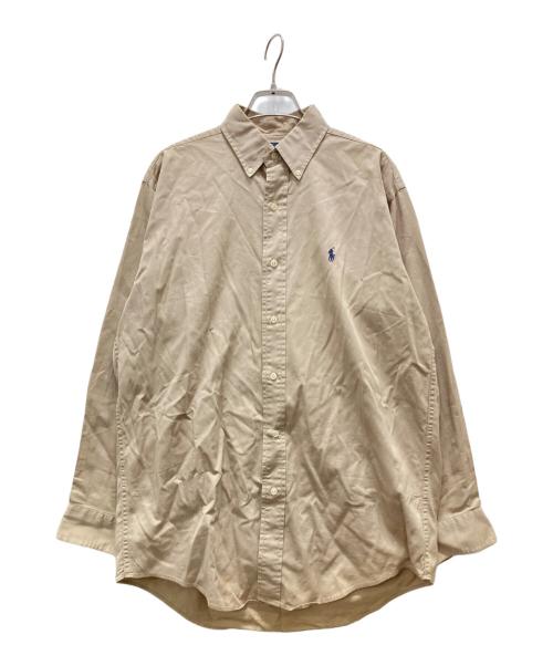 RALPH LAUREN（ラルフローレン）RALPH LAUREN (ラルフローレン) ボタンダウンシャツ ブラウン サイズ:Sの古着・服飾アイテム