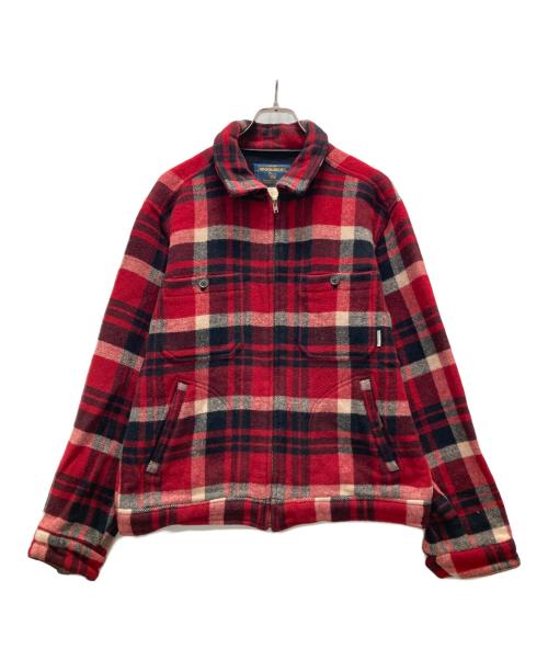 WOOLRICH（ウールリッチ）WOOLRICH (ウールリッチ) バッファローチェックジャケット レッド サイズ:Mの古着・服飾アイテム