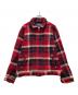 WOOLRICH（ウールリッチ）の古着「バッファローチェックジャケット」｜レッド