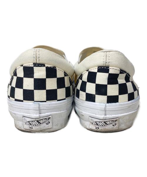 VANS（ヴァンズ）VANS (ヴァンズ) LX SLIP-ON RISSUE 98 アイボリー サイズ:26.5の古着・服飾アイテム