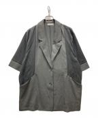 SUMISTYLEスミスタイル）の古着「半袖ジャケット」｜グレー