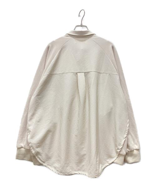 SUMISTYLE（スミスタイル）sumistyle (スミスタイル) 切替シャツ ベージュ サイズ:Fの古着・服飾アイテム