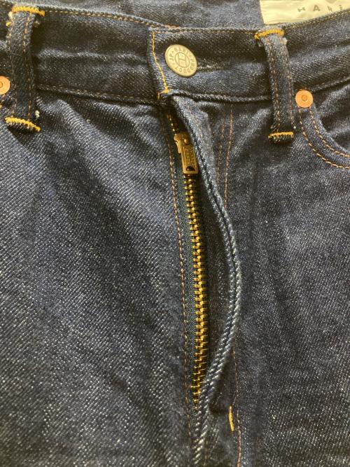 HaRi（ハリ）hari (ハリ) 赤耳デニムパンツ/LOOSE STRAIGHT DENIM PANTS インディゴ サイズ:4の古着・服飾アイテム