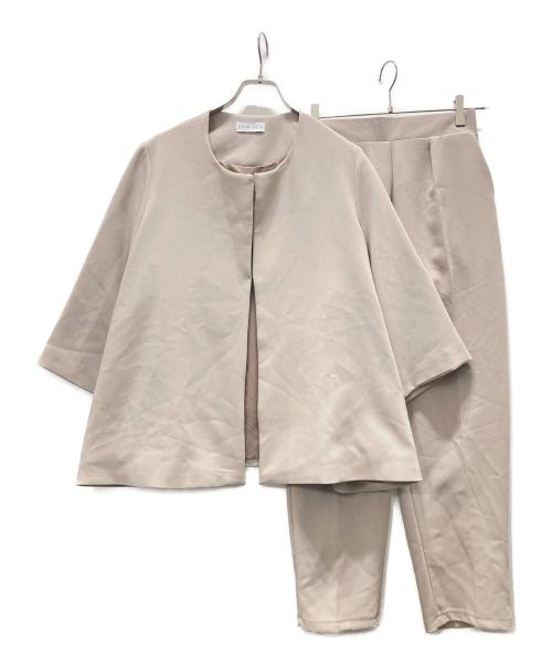 Ehre style（エーレ スタイル）ehre style (エーレ スタイル) 今どきスーツ ベージュ サイズ:記載無しの古着・服飾アイテム