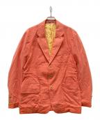 Paul Smith COLLECTIONポールスミス コレクション）の古着「テーラードジャケット」｜オレンジ