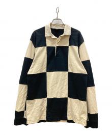 Paul Smith COLLECTION（ポールスミス コレクション）の古着「パネルラガーシャツ」｜ベージュ