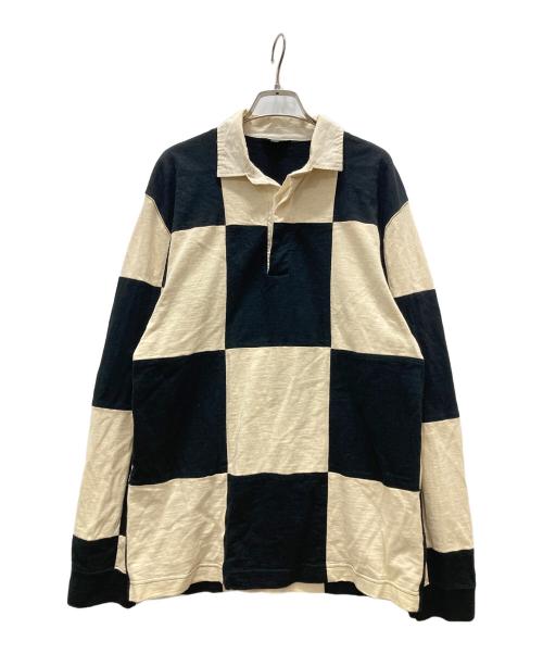 Paul Smith COLLECTION（ポールスミス コレクション）Paul Smith COLLECTION (ポールスミス コレクション) パネルラガーシャツ ベージュ サイズ:Lの古着・服飾アイテム