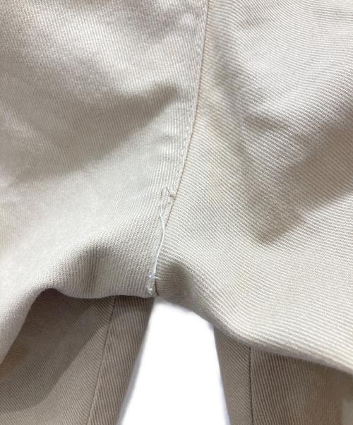 C+（シー）C+ (シー) タック チノパン ベージュ サイズ:32の古着・服飾アイテム