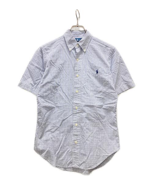 POLO RALPH LAUREN（ポロ・ラルフローレン）POLO RALPH LAUREN (ポロ・ラルフローレン) 半袖BDシャツ スカイブルー サイズ:Sの古着・服飾アイテム