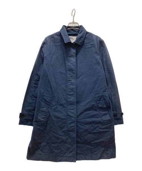 MHL（マーガレットハウエル）MHL (マーガレットハウエル) ステンカラーコート ネイビー サイズ:2の古着・服飾アイテム