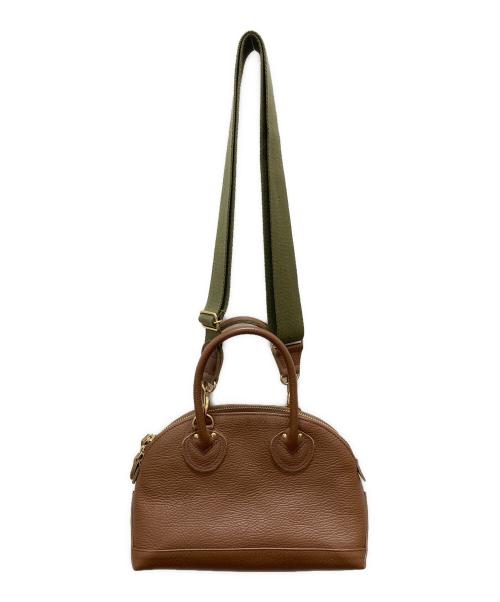 YOUNG & OLSEN The DRYGOODS STORE（ヤングアンドオルセン ザ ドライグッズストア）YOUNG & OLSEN The DRYGOODS STORE (ヤングアンドオルセン ザ ドライグッズストア) 2WAYバッグ ブラウンの古着・服飾アイテム