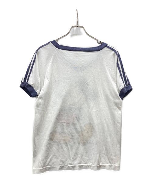 sherry's best（シェリーズベスト）SHERRY'S BEST (シェリーズベスト) USA製ミッキープリントTシャツ by SHERRY MIG ホワイト サイズ:Mの古着・服飾アイテム