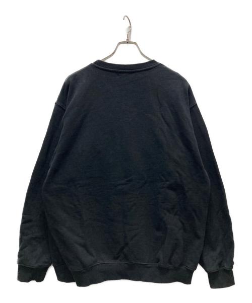 X-LARGE（エクストララージ）X-LARGE (エクストララージ) COLLEGE LOGO CREWNECK SWEAT ブラック サイズ:Lの古着・服飾アイテム