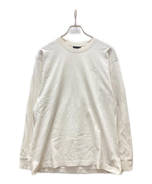 THE NORTH FACE（ザ ノース フェイス）THE NORTH FACE (ザ ノース フェイス) ロングスリーブカットソー ホワイト サイズ:Mの古着・服飾アイテム