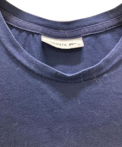 LACOSTE（ラコステ）LACOSTE (ラコステ) プリントTシャツ ネイビー サイズ:Mの古着・服飾アイテム