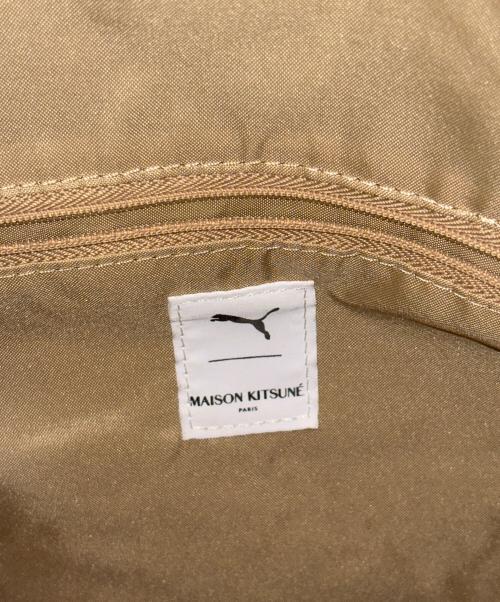 PUMA（プーマ）PUMA (プーマ) MAISON KITSUNE (メゾンキツネ) リュック ブラウンの古着・服飾アイテム