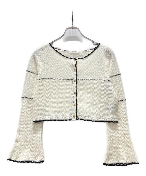 Snidel（スナイデル）Snidel (スナイデル) クロシェニットセットアップ アイボリー サイズ:Fの古着・服飾アイテム