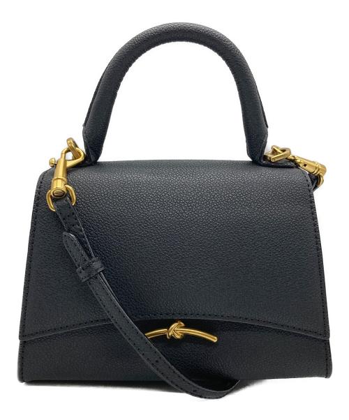 CHARLES & KEITH（チャールズアンドキース）CHARLES & KEITH (チャールズアンドキース) ハクスリメタリック プッシュロックトップハンドル ブラックの古着・服飾アイテム