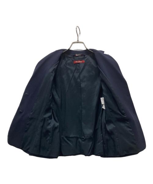 Max Mara Studio（マックスマーラ ストゥディオ）MAX MARA STUDIO (マックスマーラ ストゥディオ) テーラードジャケット ネイビー サイズ:42の古着・服飾アイテム
