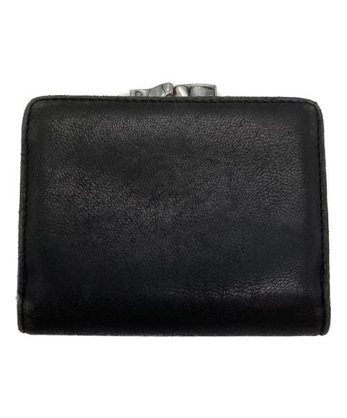 Vivienne Westwood（ヴィヴィアンウエストウッド）Vivienne Westwood (ヴィヴィアンウエストウッド) オーブがま口財布 ブラックの古着・服飾アイテム