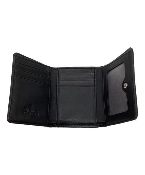 Vivienne Westwood（ヴィヴィアンウエストウッド）Vivienne Westwood (ヴィヴィアンウエストウッド) オーブがま口財布 ブラックの古着・服飾アイテム