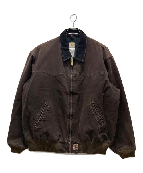 CarHartt（カーハート）CarHartt (カーハート) サンタフェジャケット ブラウン サイズ:2XLの古着・服飾アイテム