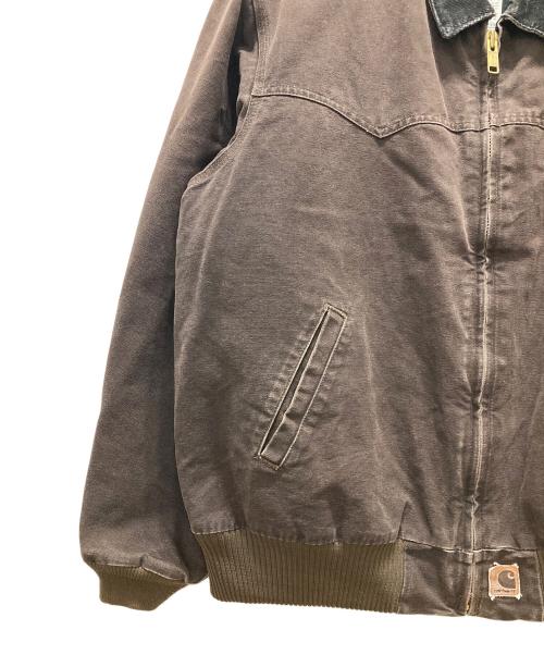 CarHartt（カーハート）CarHartt (カーハート) サンタフェジャケット ブラウン サイズ:2XLの古着・服飾アイテム