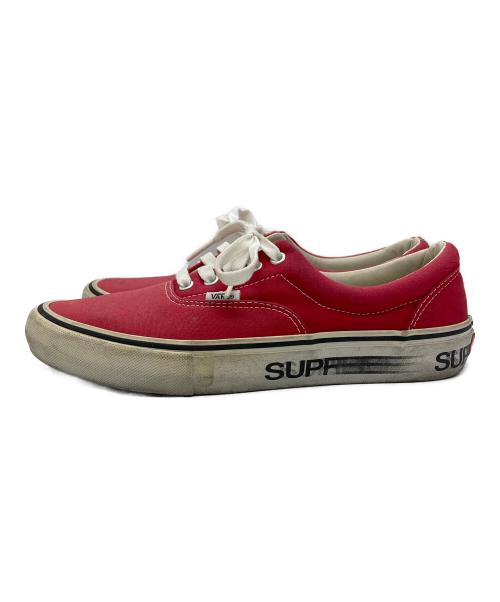 VANS（ヴァンズ）VANS (ヴァンズ) Supreme (シュプリーム) Motion Logo Era Pro レッド サイズ:27の古着・服飾アイテム