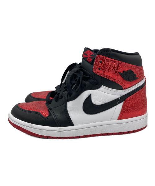 NIKE（ナイキ）NIKE (ナイキ) Air Jordan 1 High OG Ruby レッド サイズ:24の古着・服飾アイテム