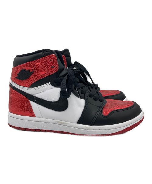NIKE（ナイキ）NIKE (ナイキ) Air Jordan 1 High OG Ruby レッド サイズ:24の古着・服飾アイテム