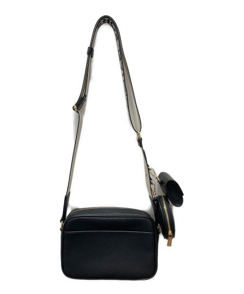 MICHAEL KORS（マイケルコース）MICHAEL KORS (マイケル・コース) クロスボディ ウィズアタッチミディアム ブラックの古着・服飾アイテム