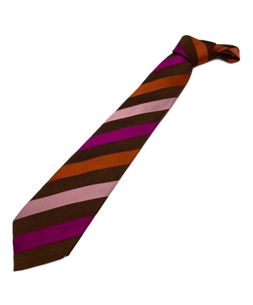 PAUL SMITH（ポールスミス）PAUL SMITH (ポールスミス) レジメンタルタイ マルチカラー サイズ:表記無しの古着・服飾アイテム