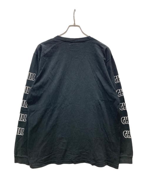 WACKO MARIA（ワコマリア）WACKO MARIA (ワコマリア) CHILLプリント袖カットソー ブラック サイズ:Lの古着・服飾アイテム