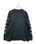 WACKO MARIA (ワコマリア) CHILLプリント袖カットソー ブラック サイズ:L：5000円