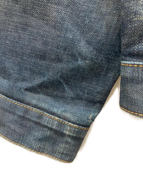 THE CRIMIE（ザ クライミー）THE CRIMIE (ザ クライミー) ロゴ刺繍デニムジャケット ネイビー サイズ:Lの古着・服飾アイテム