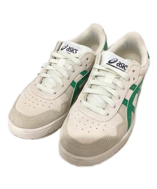 asics（アシックス）asics (アシックス) JAPAN PRO/ローカットスニーカー ベージュ サイズ:23.5の古着・服飾アイテム