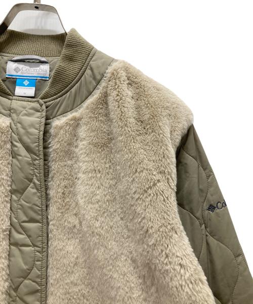 Columbia（コロンビア）Columbia (コロンビア) ボア キルティング トゥリースワロー2コート カーキ サイズ:Mの古着・服飾アイテム